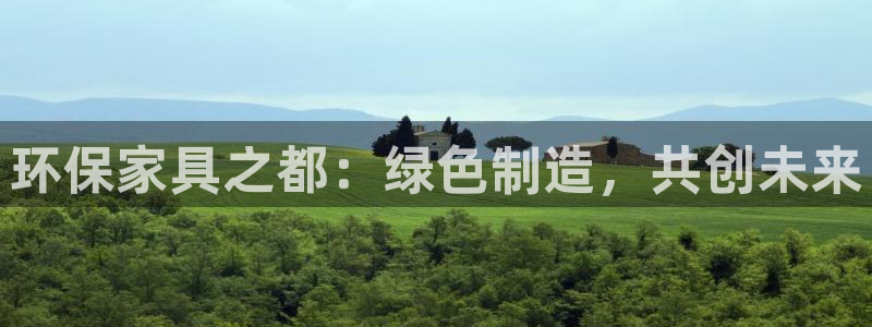 杏耀注册网址：环保家具之都：绿色制造，共创未来