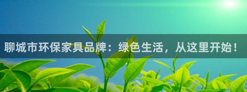 杏耀官网登录：聊城市环保家具品牌：绿色生活，从这里开始！